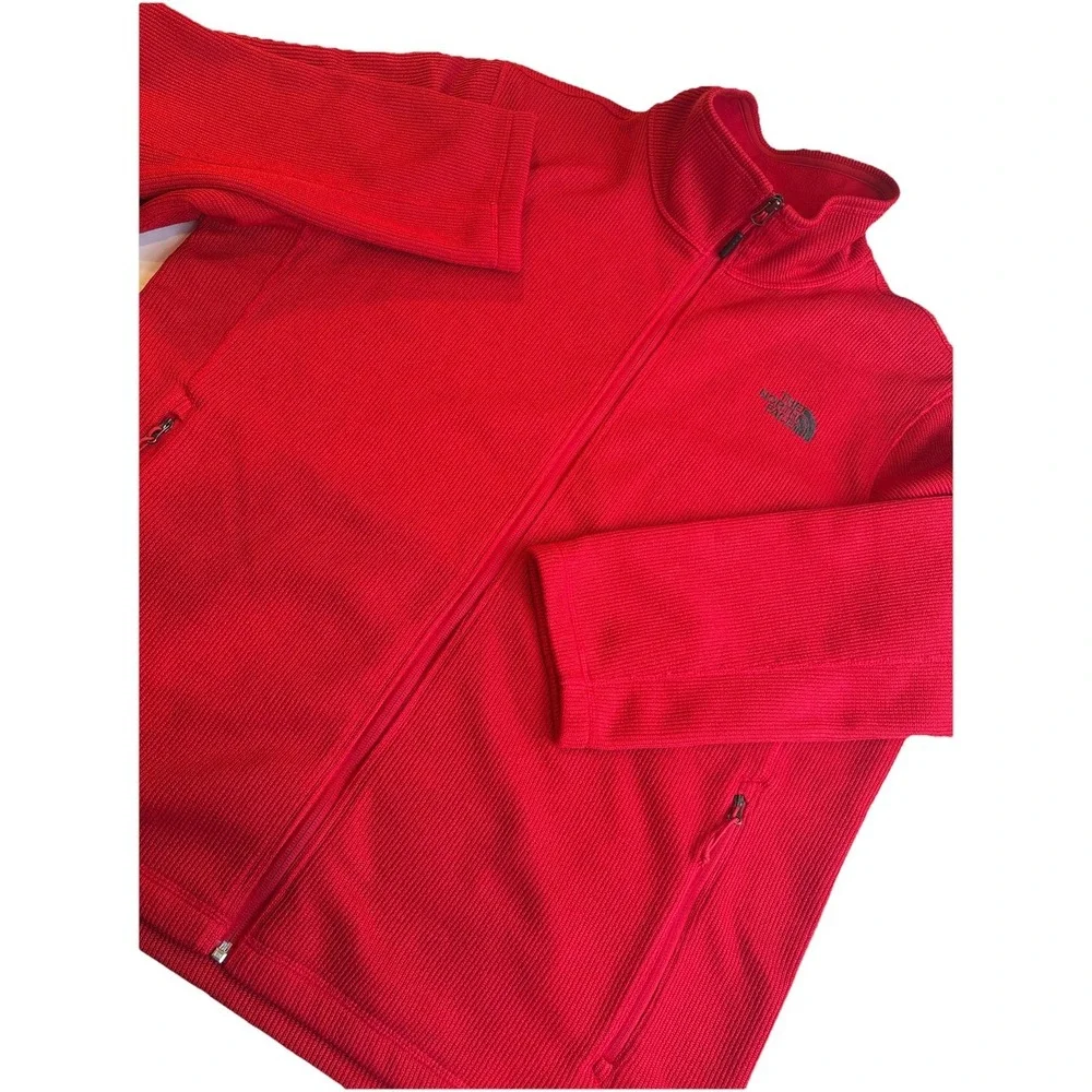 THE NORTH FACE Waffle Heavy Full Zip Sweater Jacket Men's‎ XXL